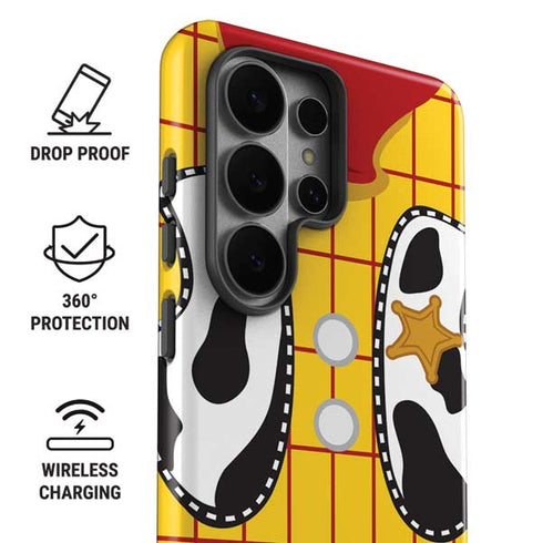 Disney Toy Story Woody Apparel Galaxy S26 Ultra Impact Case