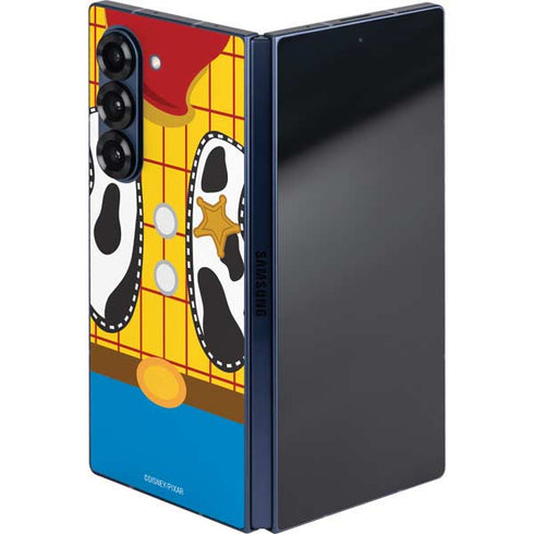 Disney Toy Story Woody Apparel Galaxy Z Fold6 Skin