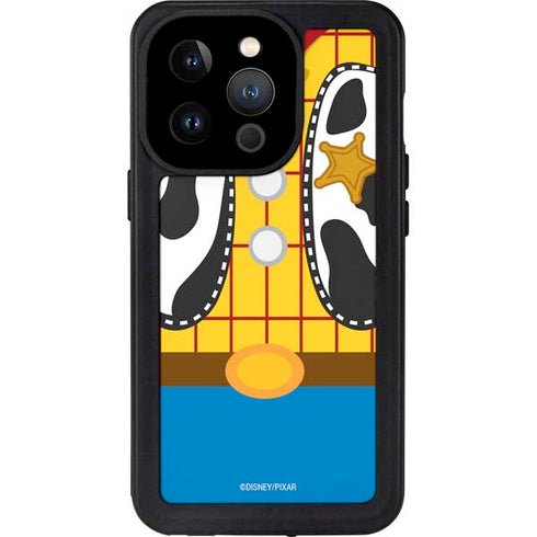 Disney Toy Story Woody Apparel iPhone 15 Pro Waterproof Case