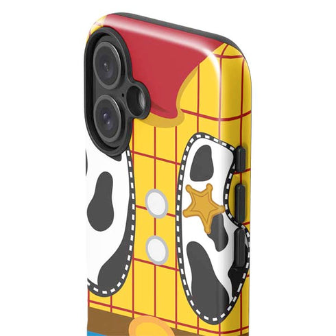 Disney Toy Story Woody Apparel iPhone 16 Plus Impact Case