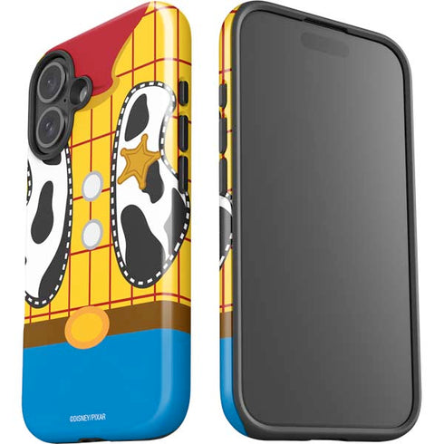 Disney Toy Story Woody Apparel iPhone 16 Plus Impact Case