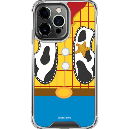 Disney Toy Story Woody Apparel iPhone 16 Pro Max Clear Case