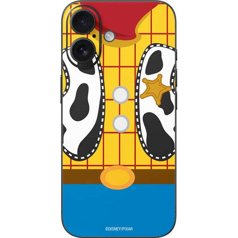 Disney Toy Story Woody Apparel iPhone 16 Skin