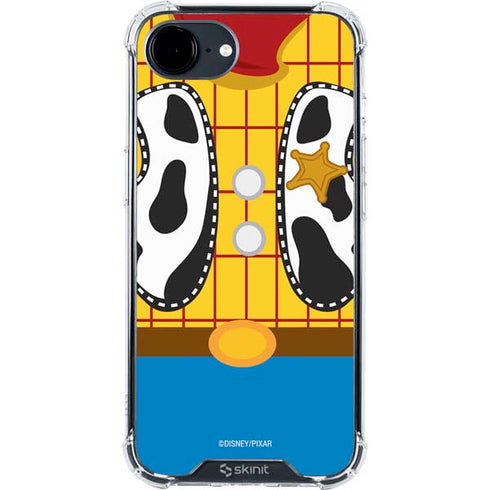 Disney Toy Story Woody Apparel iPhone 16e Clear Case