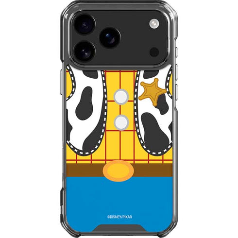 Disney Toy Story Woody Apparel iPhone 18 Pro Max Clear Case