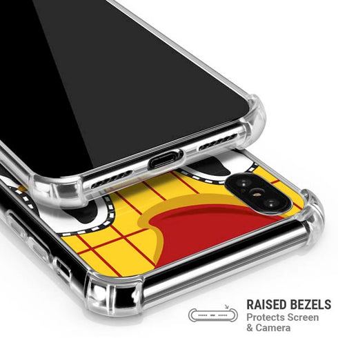 Disney Toy Story Woody Apparel iPhone X/XS Clear Case