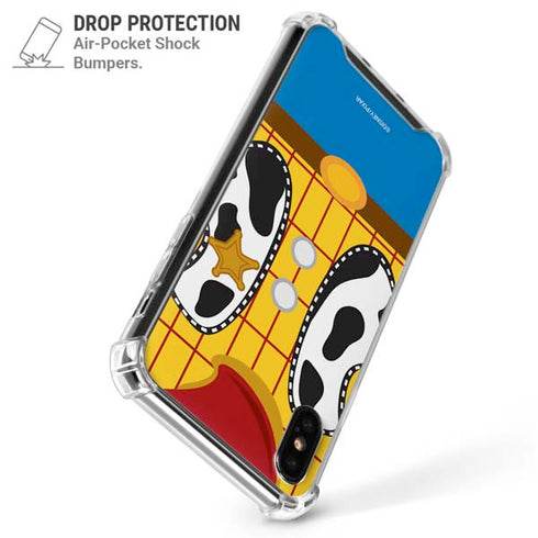 Disney Toy Story Woody Apparel iPhone X/XS Clear Case