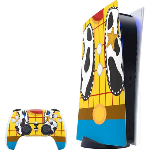 Disney Toy Story Woody Apparel PlayStation PS5 Skins
