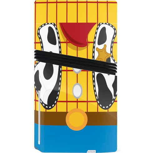 Disney Toy Story Woody Apparel PS5 Pro Disk Console Skin