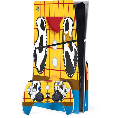 Disney Toy Story Woody Apparel PlayStation PS5 Skins