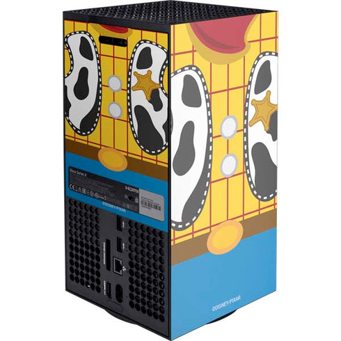 Disney Toy Story Woody Apparel XBox Series X Digital Edition Console Skin