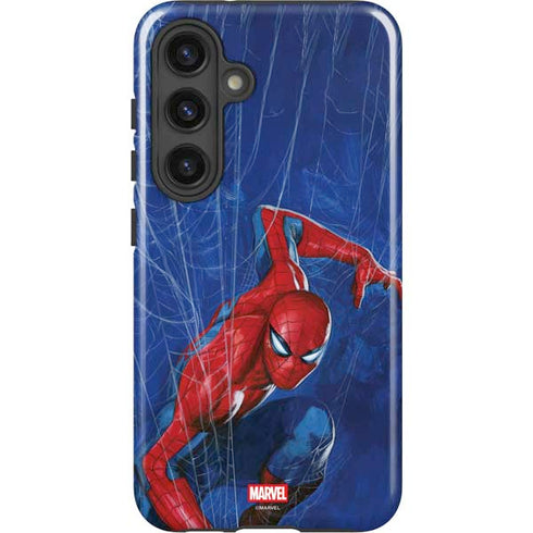 Marvel Spiderman World of Webs Galaxy S25 Impact Case