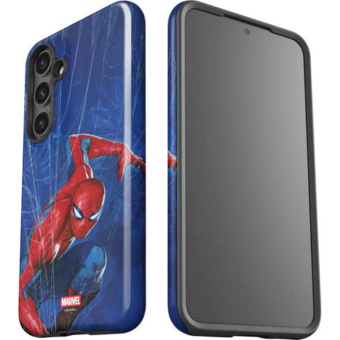 Marvel Spiderman World of Webs Galaxy S25 Impact Case