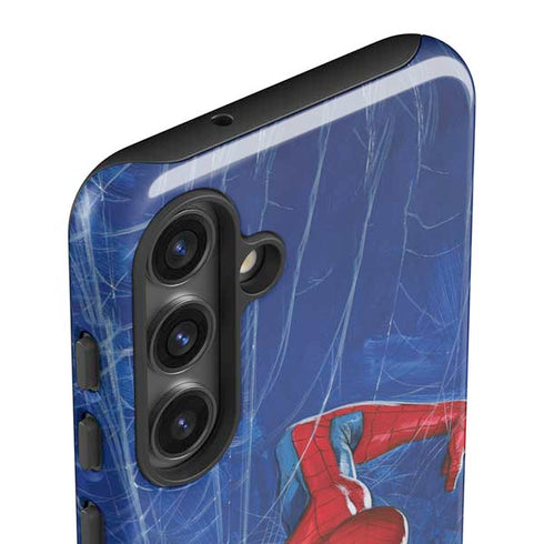 Marvel Spiderman World of Webs Galaxy S25 Plus Impact Case