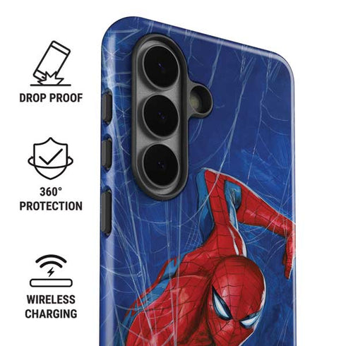 Marvel Spiderman World of Webs Galaxy S26 Impact Case