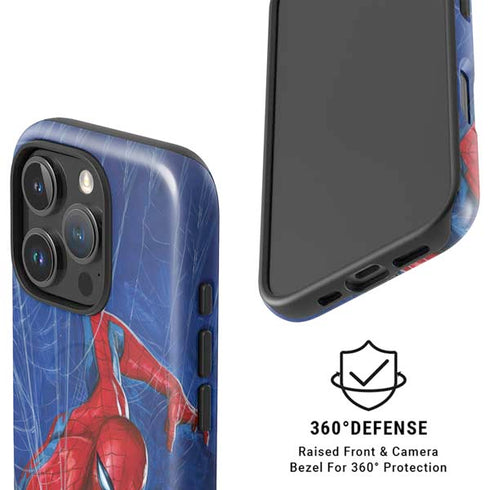 Marvel Spiderman World of Webs iPhone 16 Pro Max Magsafe Impact Case