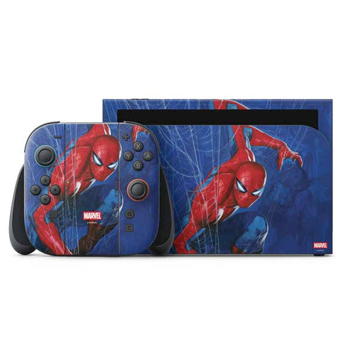 Marvel Spiderman World of Webs Nintendo Skins