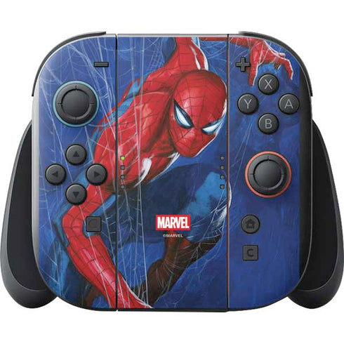 Marvel Spiderman World of Webs Nintendo Switch 2 (2025) with Joy-Con Skin