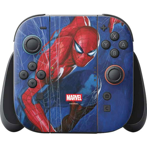 Marvel Spiderman World of Webs Nintendo Switch 2 (2025) Joy-Con Controller Skin