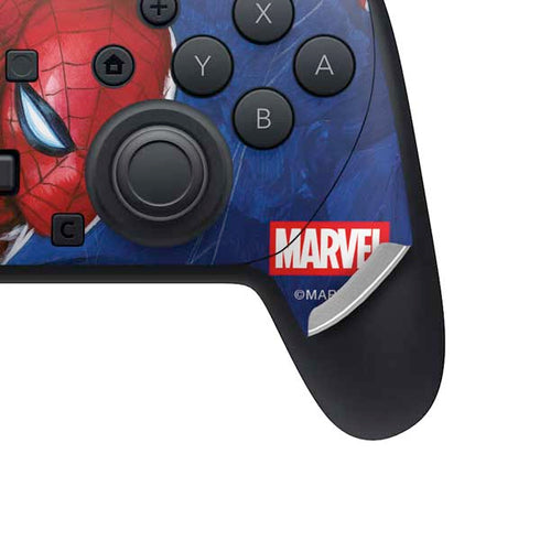 Marvel Spiderman World of Webs Nintendo Switch 2 (2025) Pro Controller Skin