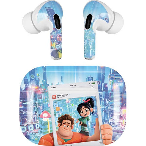 Disney Wreck-it Ralph and Vanellope Instagram Pose AirPods Skins