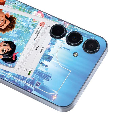 Disney Wreck-it Ralph and Vanellope Instagram Pose Galaxy A35 5G Skin