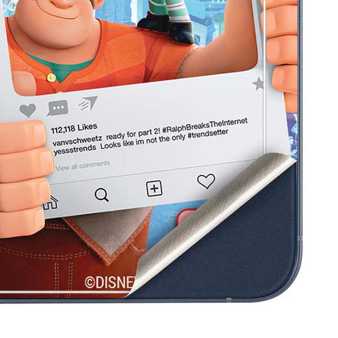Disney Wreck-it Ralph and Vanellope Instagram Pose Galaxy A35 5G Skin