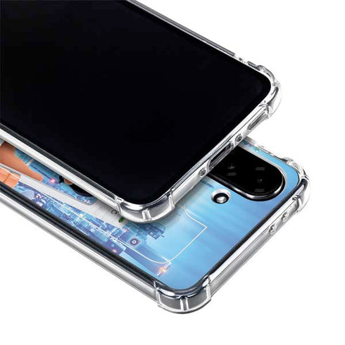 Disney Wreck-it Ralph and Vanellope Instagram Pose Galaxy A36 5G Clear Case