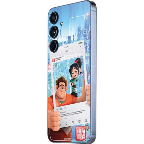 Disney Wreck-it Ralph and Vanellope Instagram Pose Galaxy A55 5G Skin
