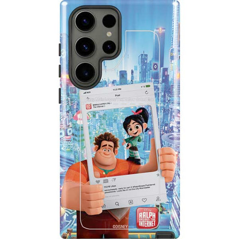 Disney Wreck-it Ralph and Vanellope Instagram Pose Galaxy S23 Ultra Pro Case