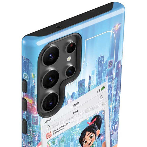 Disney Wreck-it Ralph and Vanellope Instagram Pose Galaxy S23 Ultra Pro Case