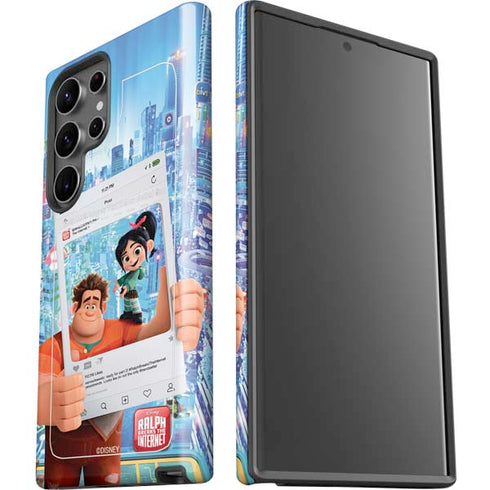 Disney Wreck-it Ralph and Vanellope Instagram Pose Galaxy S23 Ultra Pro Case