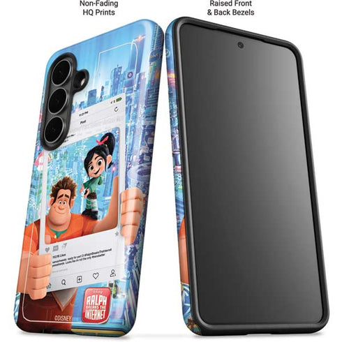 Disney Wreck-it Ralph and Vanellope Instagram Pose Galaxy S26 Impact Case