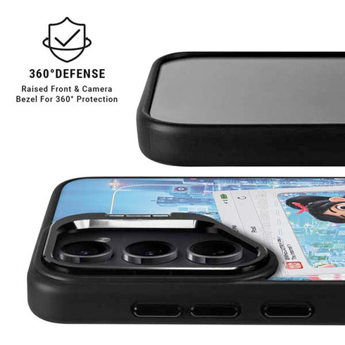 Disney Wreck-it Ralph and Vanellope Instagram Pose Galaxy S26 Kickstand Case