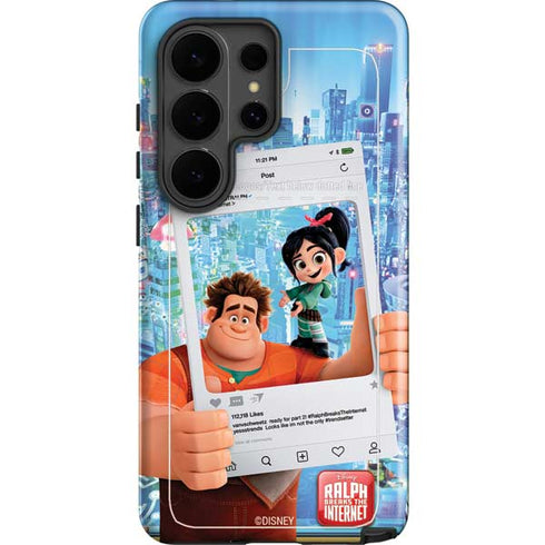 Disney Wreck-it Ralph and Vanellope Instagram Pose Galaxy S26 Ultra Impact Case