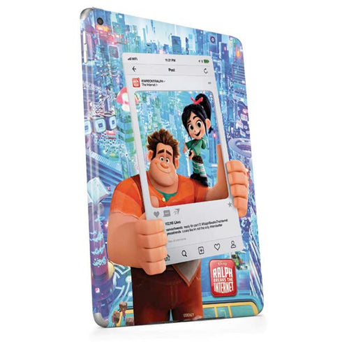 Disney Wreck-it Ralph and Vanellope Instagram Pose Apple iPad Skin