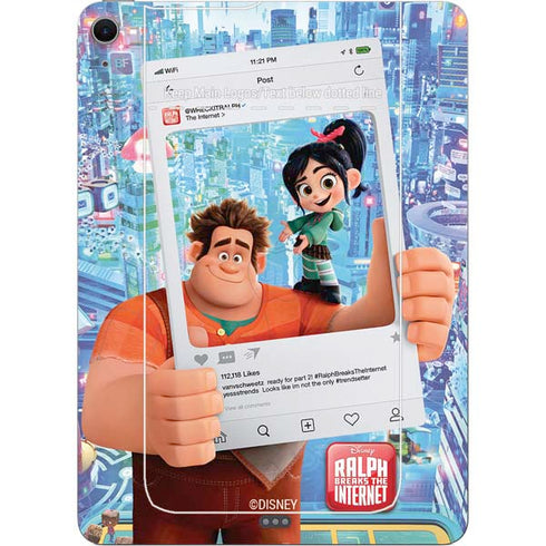 Disney Wreck-it Ralph and Vanellope Instagram Pose Apple iPad Air Skin