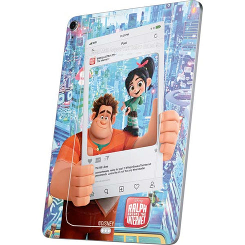Disney Wreck-it Ralph and Vanellope Instagram Pose Apple iPad Air Skin