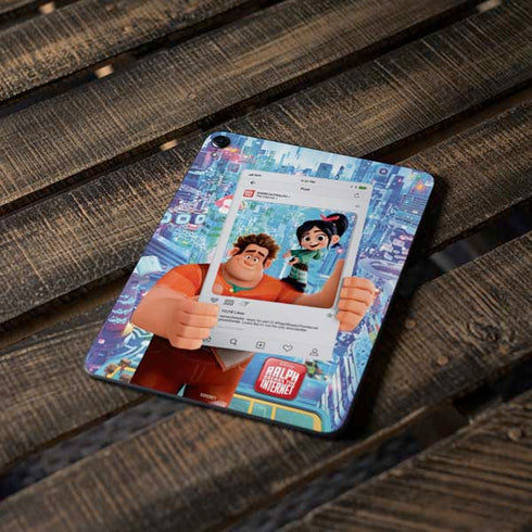 Disney Wreck-it Ralph and Vanellope Instagram Pose Apple iPad Pro Skin