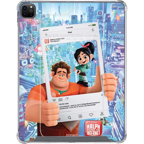 Disney Wreck-it Ralph and Vanellope Instagram Pose iPad Cases