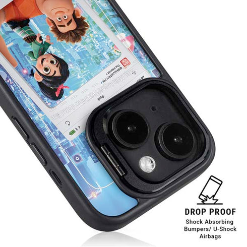 Disney Wreck-it Ralph and Vanellope Instagram Pose iPhone 13 Kickstand Case