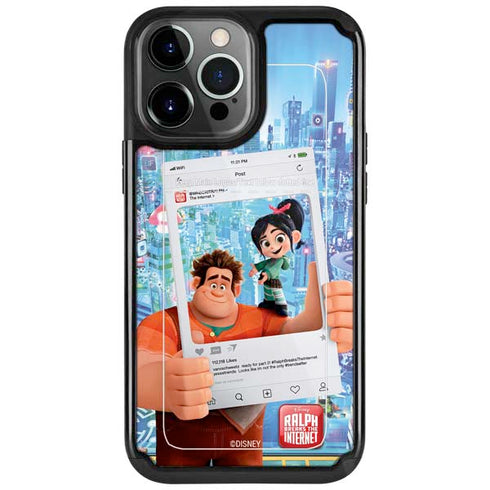 Disney Wreck-it Ralph and Vanellope Instagram Pose iPhone Cases