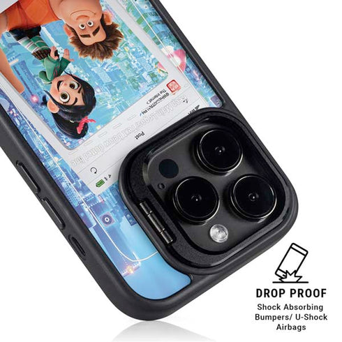 Disney Wreck-it Ralph and Vanellope Instagram Pose iPhone 14 Pro Kickstand Case