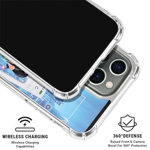 Disney Wreck-it Ralph and Vanellope Instagram Pose iPhone 16 Pro Clear Case