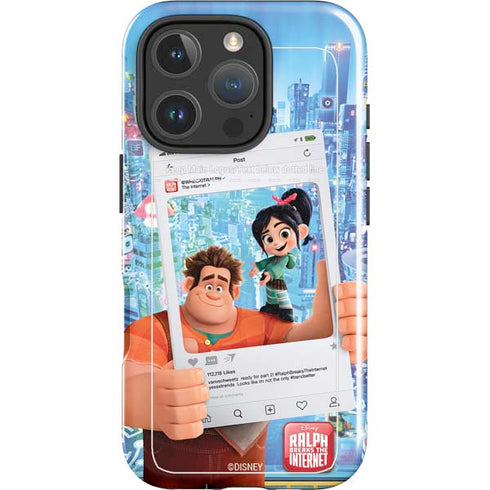 Disney Wreck-it Ralph and Vanellope Instagram Pose iPhone 16 Pro Max Impact Case