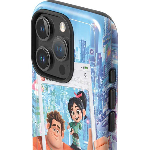 Disney Wreck-it Ralph and Vanellope Instagram Pose iPhone 16 Pro Max Impact Case