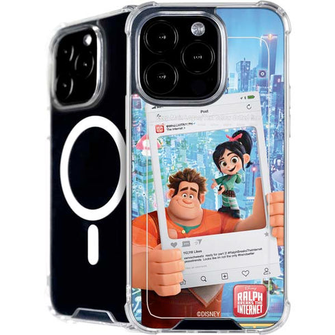 Disney Wreck-it Ralph and Vanellope Instagram Pose iPhone 16 Pro Max MagSafe Case