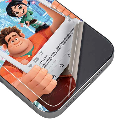 Disney Wreck-it Ralph and Vanellope Instagram Pose iPhone 16 Pro Max Skin