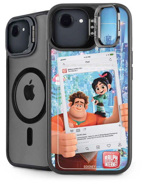 Disney Wreck-it Ralph and Vanellope Instagram Pose iPhone 16e Kickstand Case