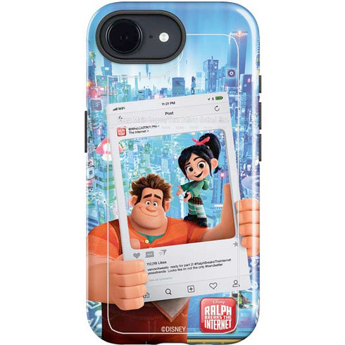 Disney Wreck-it Ralph and Vanellope Instagram Pose iPhone 16e Impact Case